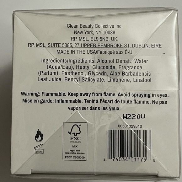 CLEAN RESERVE SOLAR BLOOM 1.7 OZ. HAIR FRAGRANCE (BRAND NEW IN SEALED BOX) - Picture 5 of 5